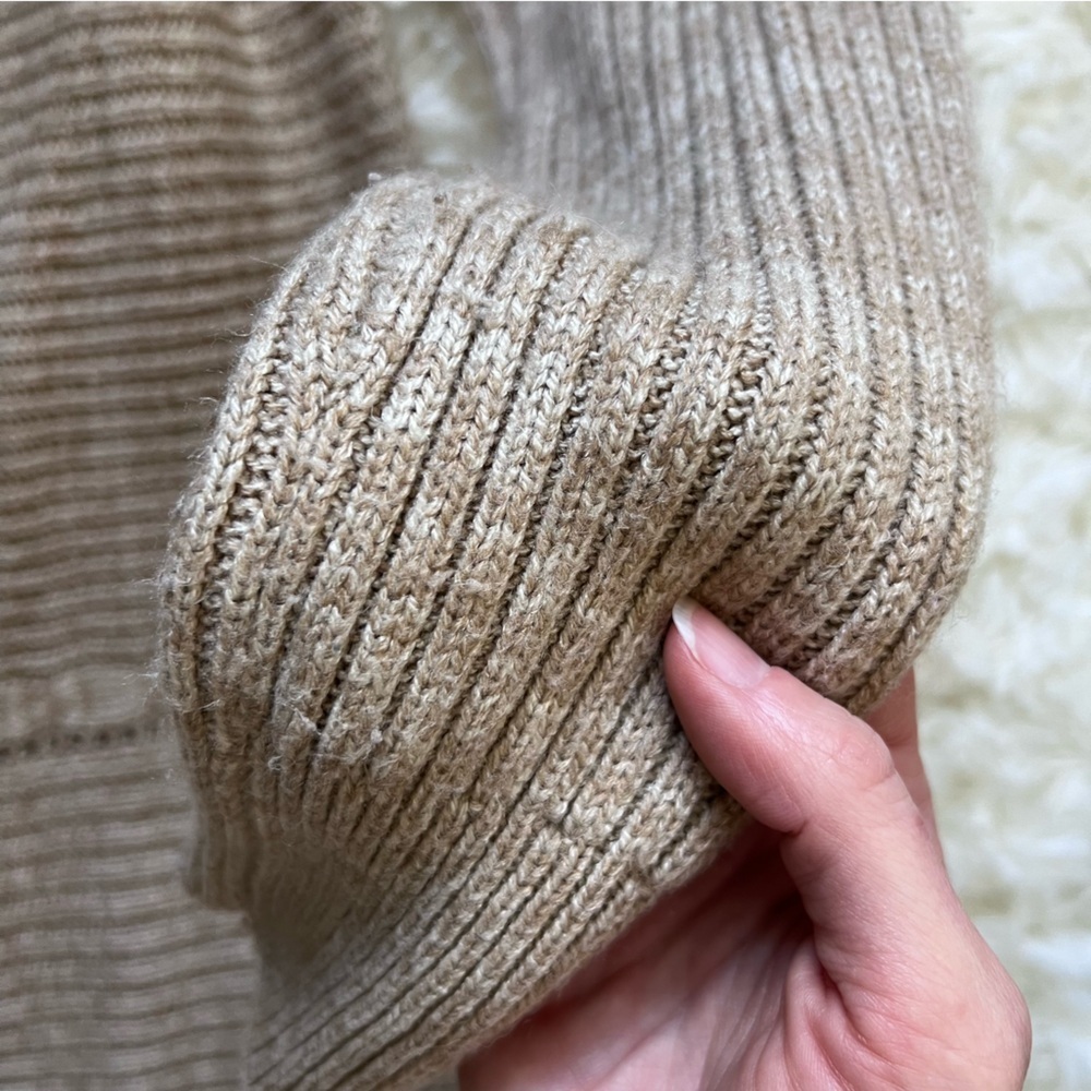 Westport 1962 Beige Boatneck Pullover Knit Sweater - Picture 4 of 4